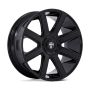 DUB 1PC DC273 PULL Wheel 24X10 5X115/120 74.1 15.0
