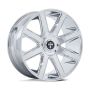 DUB 1PC DC273 PULL Wheel 24X10 5X115/120 74.1 15.0