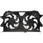 DORMAN 620-042 Dual Fan Assembly Without Controller