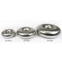 Different Trend Stainless Polish Donut, 2.25″ Od, 2.25″ Center Radius DT-100214