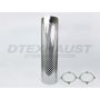 Different Trend Big Rig Heat Shields 180 Degree Heat Shield With Circle Design DT-1048180
