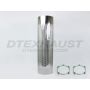 Different Trend Big Rig Heat Shields 270 Degree Heat Shield With Vertical Slot Design DT-1048271