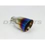 Different Trend 3.5″ Angle Double Wall W/ Blue Flame DT-24017BF