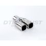 Different Trend Hi-Polished Tips Dual Square Single Wall DT-24018DL