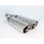 Different Trend Hi-Polished Tips 4″ Dual Double Wall DT-30038DL