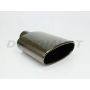 Different Trend Black Chrome Oval Round DT-24085BM