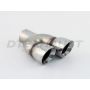 Different Trend Hi-Polished Tips Dual 3″ Double Wall Ford Flex Driver Side DT-24096L