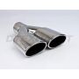 Different Trend Hi-Polished Tips Dual Oval-round Angle Resonated Parallel DT-24104