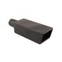 Different Trend Black Powder Coated Resonated Square Angle DT-24111BK