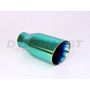 Different Trend Green Color Burned 3.5″ Double Wall Angle Cut DT-24113BG