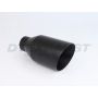 Different Trend Black Powder Coated Double Wall Closed Outer Casing DT-24113CBK