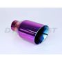 Different Trend Purple Color Burned 4″ Double Wall Angle Cut DT-24113CP