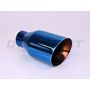 Different Trend Blue Color Burned 4″ Double Wall Angle Cut DT-24113CU