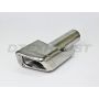 Different Trend Hi-Polished Tips Double Wall Square Tip Passenger Side DT-24138RSP