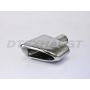 Different Trend Hi-Polished Tips Double Wall Half Moon Tip Passenger Side DT-24141R