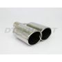 Different Trend Hi-Polished Tips Dual Single Wall Oval Rolled Edge Infinity Tip DT-24144