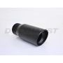 Different Trend Black Powder Coated 4″x 9″ Resonated Slanted Tip DT-24147BK