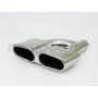 Different Trend Hi-Polished Tips Dual Amg Style Exhaust Tip Passenger Side DT-24150R
