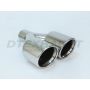 Different Trend Hi-Polished Tips Dual 3.5″ Double Wall Rolled DT-24156