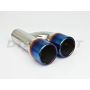 Different Trend Reversible Dual Round Rolled Edge W/ Blue Flame DT-24160BF