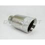 Different Trend Stainless Steel w/ Anodized Alum 3.5″ Double Wall Closed Outer Casing W/ Grey Anodized Aluminum B DT-24166B