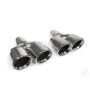 Different Trend Hi-Polished Tips 3.50″ Dual Rolled Angle Double-wall Driver Side DT-24179L
