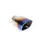 Different Trend 3.63” x 3” Rectangle Resonate Rolled Angle Blue Flame DT-24220BF