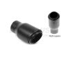 Different Trend 304 Ss Black Powder Coated Exhaust Tip – 3 Layers DT-25324CBK