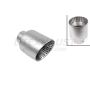 Different Trend Matte Grey Exhaust Tips Matte Grey 3.5″ Exhaust Tips DT-25327BMG