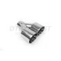 Different Trend Hi-Polished Tips Dual Polished Exhaust Tip Passenger Side DT-25328BR