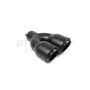 Different Trend Black Powder Coated Dual 3.5″ Exhaust Tip DT-25332BK