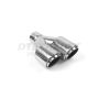 Different Trend Hi-Polished Tips Dual 4” Polished Exhaust Tip, Driver Side DT-25333L