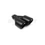 Different Trend Black Powder Coated Dual 3.5″ Exhaust Tips Driver Side DT-25333LBK