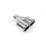 Different Trend Hi-Polished Tips Dual 4” Polished Exhaust Tip, Passenger Side DT-25333R