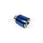 Different Trend Color Burned Blue Chromed 4” Exhaust Tips DT-25334CU