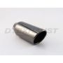 Different Trend Black Chrome 4″x9″ Rolled Slanted Tip DT-254090RBM