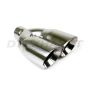 Different Trend Hi-Polished Tips Dual 4″ Double Wall Angle Driver Side DT-25483L