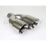 Different Trend Hi-Polished Tips Dual 4″ Double Wall Angle Driver Side DT-30483L