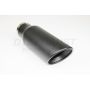 Different Trend Black Powder Coated 4″ Double Wall Rolled Edge Angle: Id: 2 3/4″ DT-27300BK