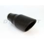 Different Trend Black Powder Coated 5″ Double Layer Rolled Slant DT-305052-12BK