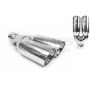 Different Trend Hi-Polished Tips 5″ Dual Resonated Tip DT-40538DL