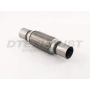 Different Trend Stainless Steel Flexible Pipe 6″ Double Braided Flexible Pipe With Nipple, I.d. 1.75″ DTF-1706N
