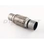 Different Trend Stainless Steel Flexible Pipe 6″ Double Braided Flexible Pipe With Nipple, I.d. 2.25″ DTF-2406N