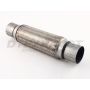 Different Trend Stainless Steel Flexible Pipe 10″ Double Braided Flexible Pipe With Nipple, I.d. 2.25″ DTF-2410N