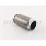 Different Trend Stainless Steel Flexible Pipe 8″ Double Braided Flexible Pipe, I.d. 2.5″, Blank DTF-2508B