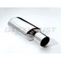 Different Trend Hi-Polished Mufflers Oval With 4.5″ Slanted DTM-107