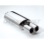 Different Trend Hi-Polished Mufflers Oval With Dual Double Layer DTM-109