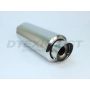 Different Trend Hi-Polished Mufflers 6″ Round Slanted With Silencer DTM-125