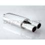 Different Trend Hi-Polished Mufflers Oval With Dual Oval Double Wall DTM-126