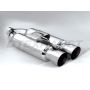Different Trend Hi-Polished Mufflers Dual 4″ Round With Dual 3.5″ Slanted DTM-132